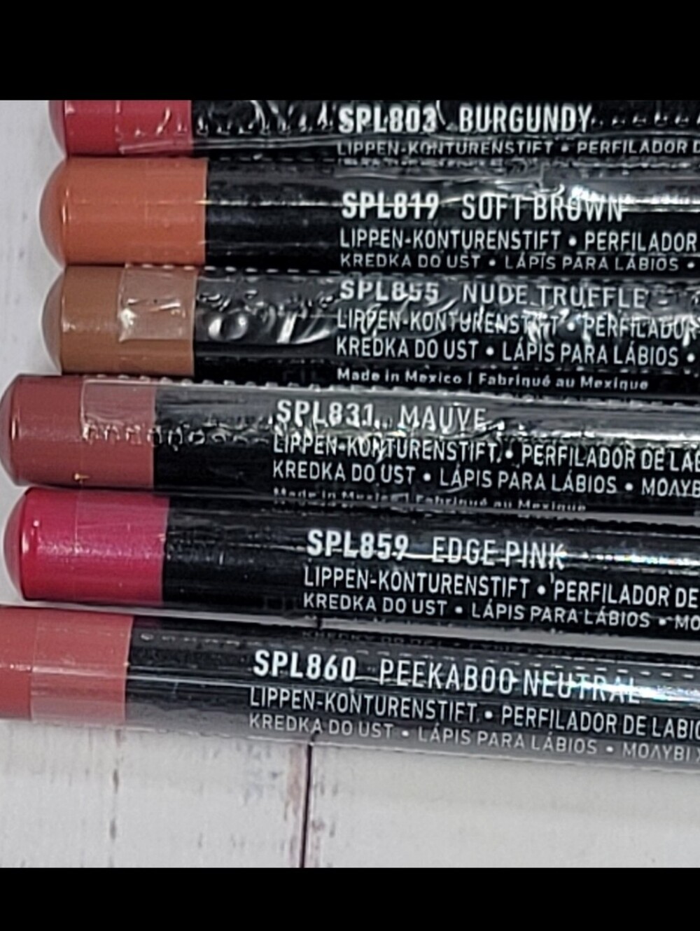 Nyx 8 Piece Slim Lip Pencil Lip Liner Bundle NEW! - Picture 7 of 10